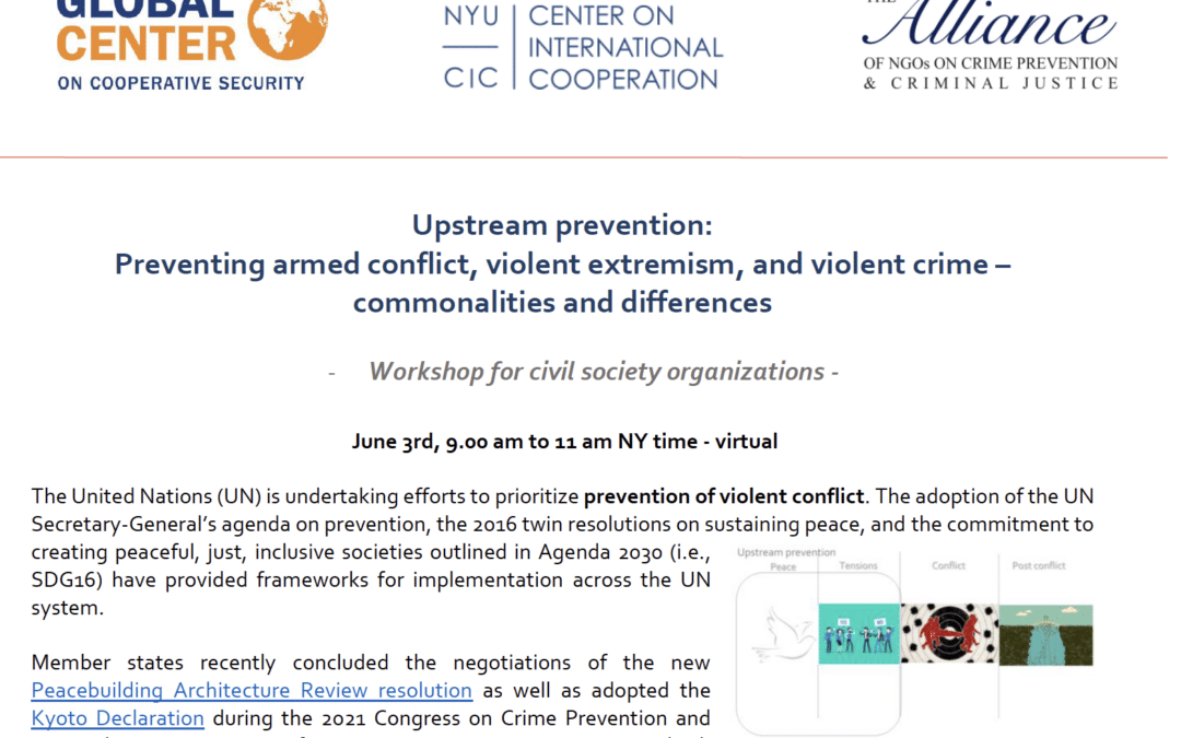 Civil Society Workshop on Conflict Prevention